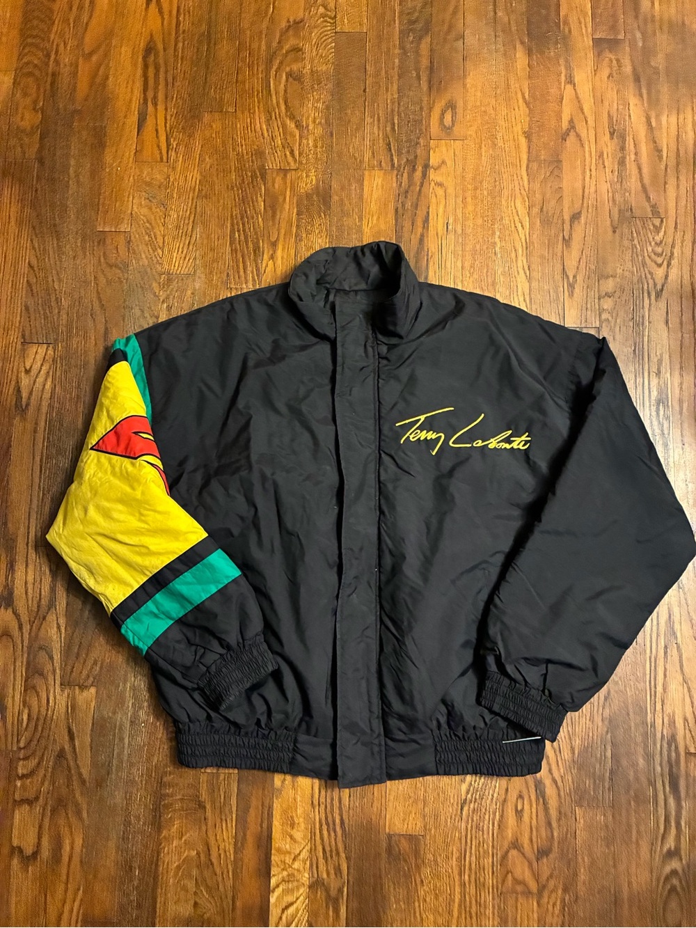 Vintage chase terry Kellogg racing NASCAR jacket size large